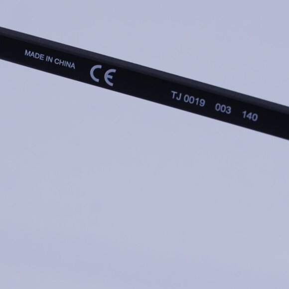 Tommy Hilfiger TJ 0019 0003 00 Eyeglasses Black 55mm Rectangle Frame - Picture 7 of 10